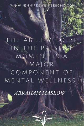 The ability to be in the present