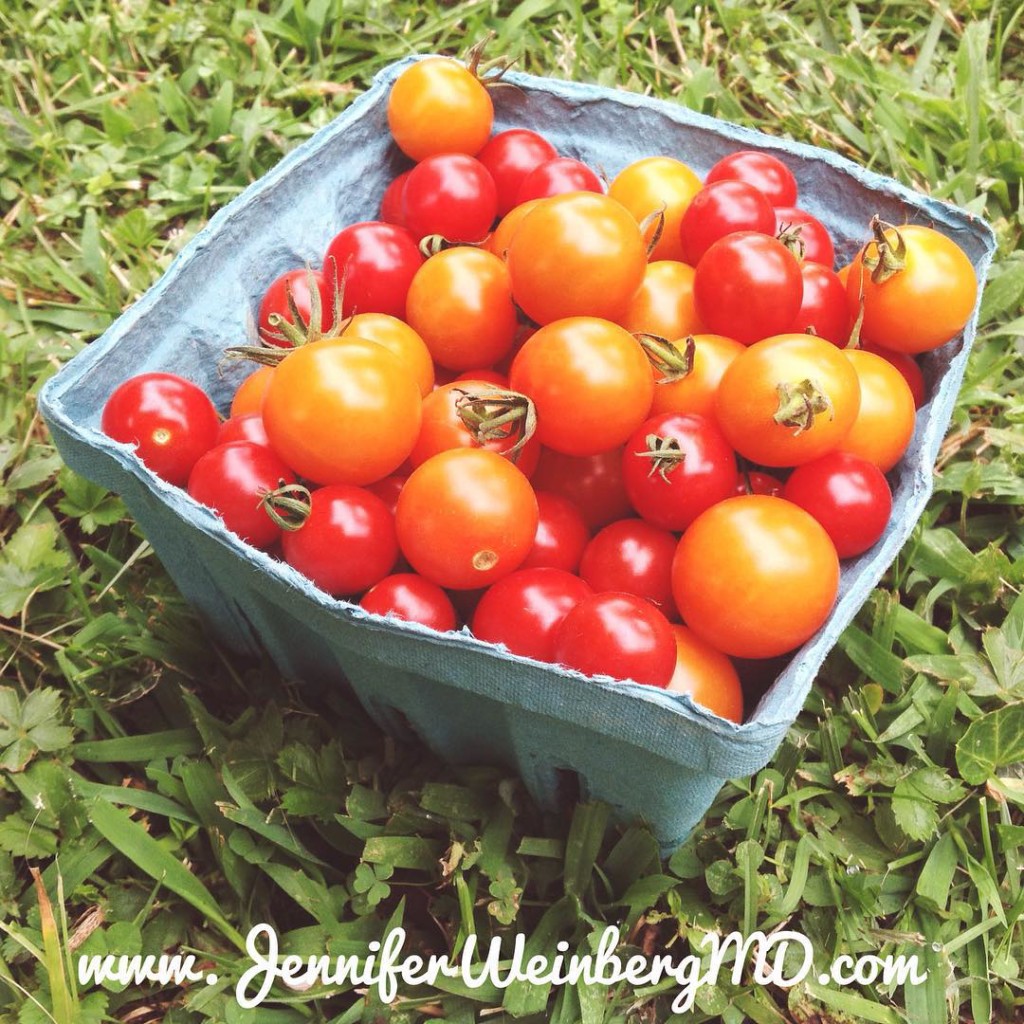 Enjoying an abundance of #local #organic heirloom and cherry tomatoes What is your favorite way to enjoy these beauties?