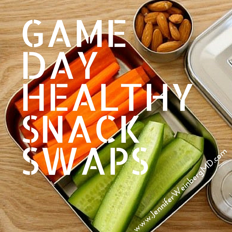 Game Day Healthy Snack Swaps