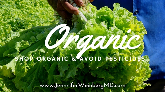 Organic avoid pesticides