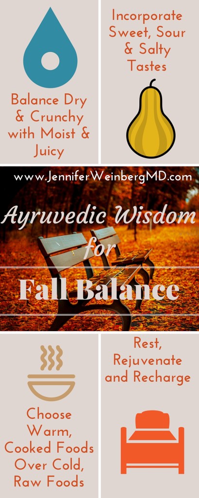 Ayruvedic Wisdom for Fall Balance