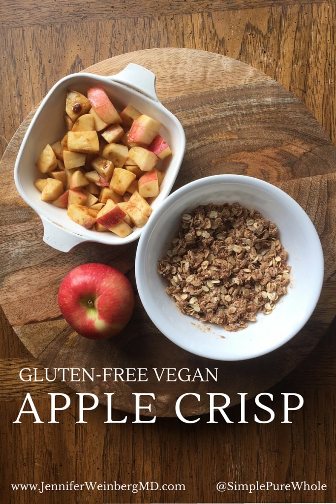 GlutenFree Vegan Apple Crisp_Vertical
