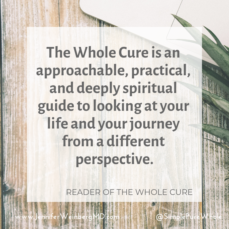 Whole Cure reader book review 