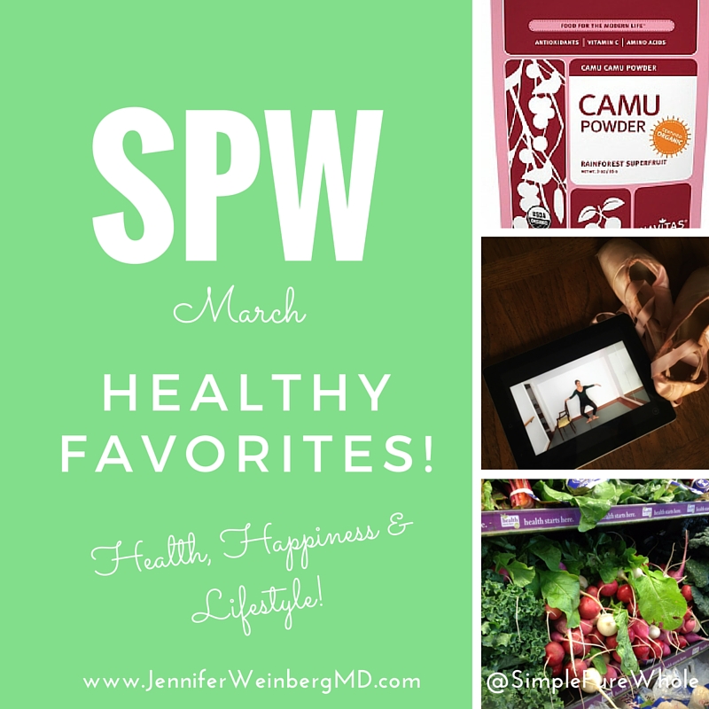 Healthy Finds from March: Camu Camu, vitamin C, #dance therapy, radishes and more! www.JenniferWeinbergMD.com #health #healthy #wellness