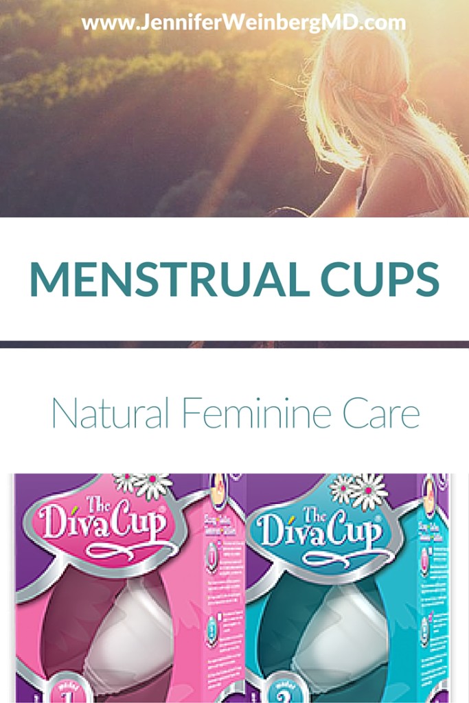 The Healthy Woman: Natural Alternatives to Feminine Care with Menstrual Cups www.JenniferWeinbergMD.com #menstruation #PMS #womenshealth #health #woman