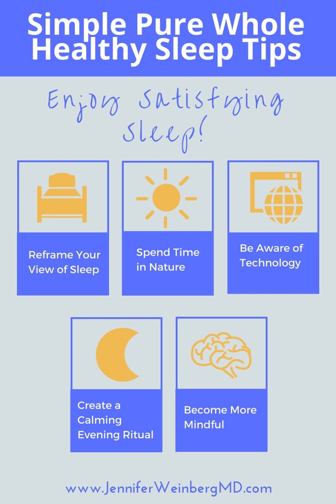Get better #sleep naturally! www.JenniferWeinbergMD.com #health #wellness