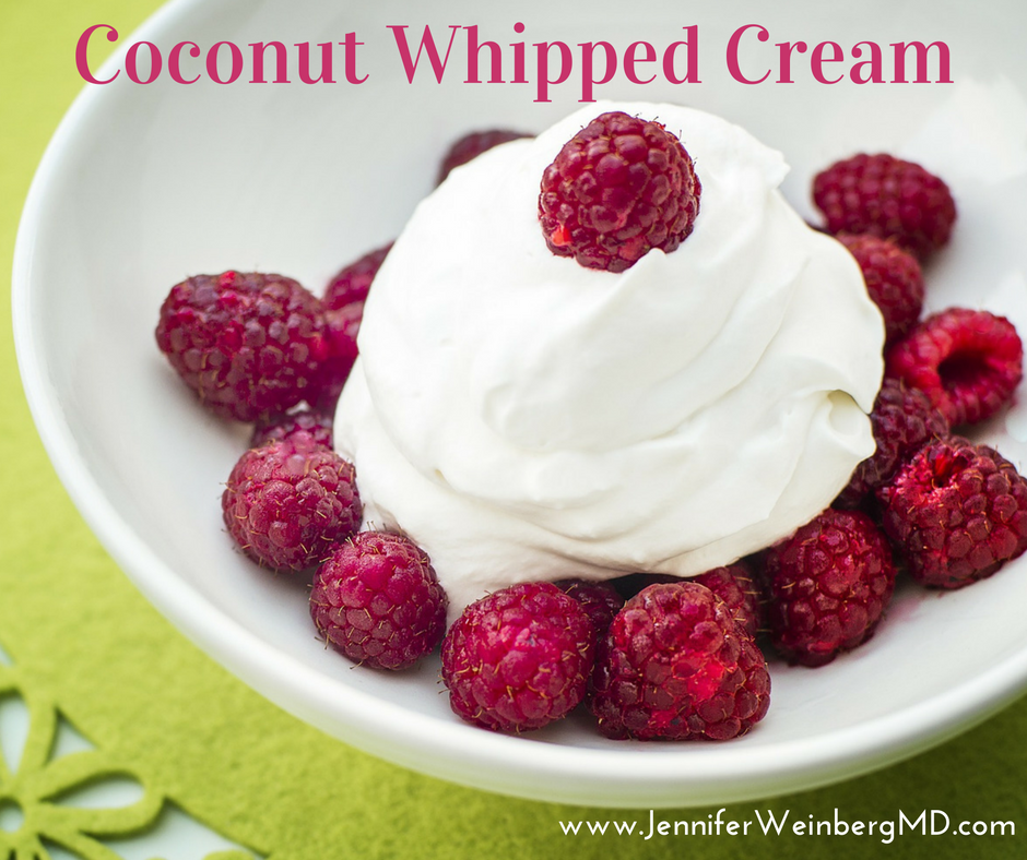 #Thanksgiving plant-based #recipe roundup featuring Coconut whipped cream! #glutenfree #holiday #healthy #health #healthyeating #cooking #recipe #plantbased #sugarfree #paleo #vegetarian www.JenniferWeinbergMD.com