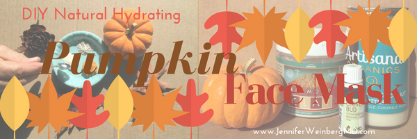 Homemade Hydrating Pumpkin Face Mask #pumpkin #face #facemask #DIY #Beauty #natural #naturalliving #nontoxic #organic #health #healthy #healthyliving www.JenniferWeinbergMD.com
