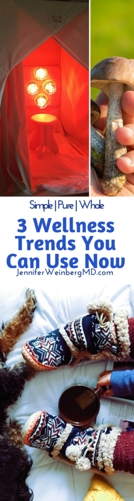 3 Wellness Trends You Can Use Now for a Healthier, Happier Life! Simple #Lifestyle #health #healthy #healthyliving #wellness #trend #healthtrend #wellnesstrend #stress #relax #relaxation #cozy #hygge #mushroom #mushrooms #sauna #nearinfraredsauna #infraredsauna