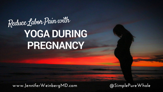 #Pain reduction with #Yoga in #pregnancy #health #healthy #wellness #lifestyle #painreduction #labor www.JenniferWeinbergMD.com