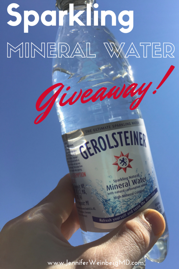 Find Out Why #Minerals Matter! Join me for a Sparkling Detox and enter to #win a case of Gerolsteiner Mineral #Water! #giveaway #health #healthy #wellness #detox #cleanse #mineralwater