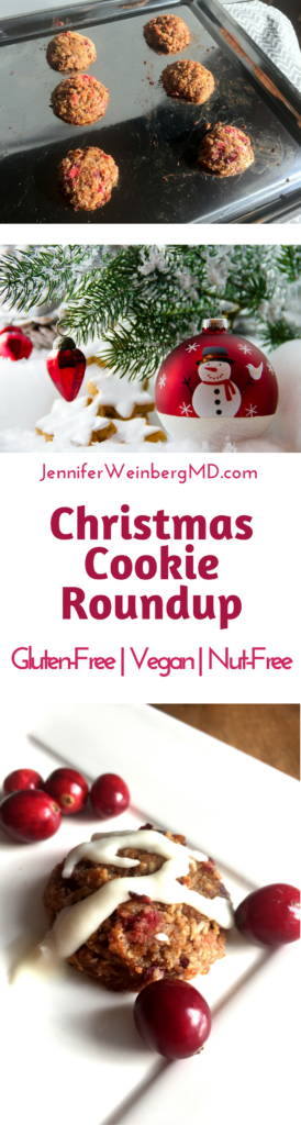 Vegan, Nut-Free and Gluten-Free Christmas Cookie Roundup!