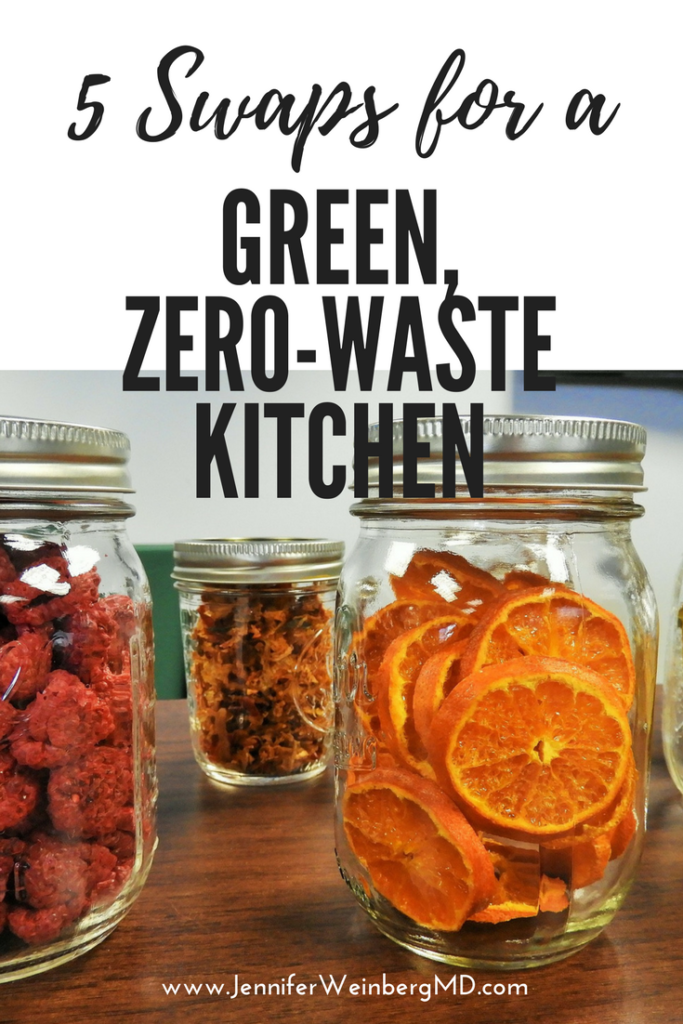 5 swaps for a #green #zerowaste #kitchen