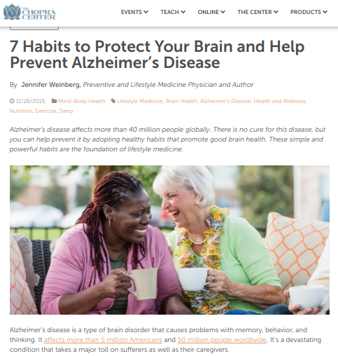 Lifestyle Medicine to Protect Brain Prevent Alzheimers Disease #lifestyle #lifestylemedicine #functionalmedicine #medicine #brain #dementia #brainhealth #alzheimers #alzheimersdementia #elderly #prevention #preventivemedicine #nutrition #food #healthyfood #exercise #fitness #healthydiet