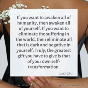 Reconnect with Your Authentic Self for Transformation “If you want to awaken all of humanity, then awaken all of yourself. If you want to eliminate the suffering in the world, then eliminate all that is dark and negative in yourself. Truly, the greatest gift you have to give is that of your own self-transformation.” ~ Lao Tzu #mindfulness #selfcare #selfgrowth #mindful #innerpeace #joy #yoga