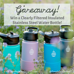 #Giveaway Junior Insulated Stainless Steel Filtered Water Bottle #water #waterbottle #bottle #clearlyfiltered #kids #child #children #eco #environment #cleanwater