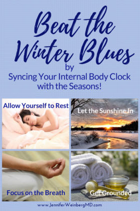 Avoid the Winter Blues Sync with Seasons #winterblues #winter #ciracdianrhythm #body #health #wellness #ayurveda #cold #season #medicine #science